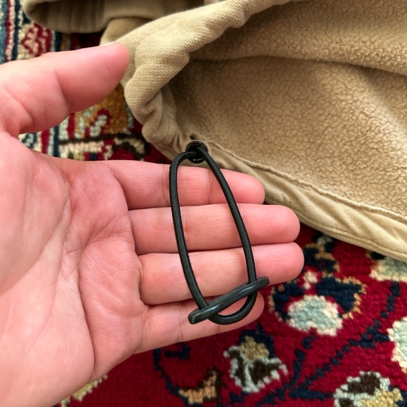 VINTAGE NIKE SPELL OUT QUARTER ZIP BEIGE SWEATSHIRT - Picture 4 of 7